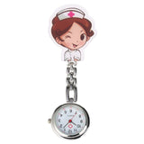 Lovely Cartoon Clip Pendant Pocket Watch for Nurse Doctor Clock Gifts Medical Clock Men Women New Arrival 2019