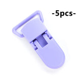 HOT SALE Plastic Clasps For Necklace Making Baby Nipple Plastic Clip Pacifier Clip Chain For Teething Handmade Satin Jewelry