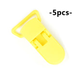 HOT SALE Plastic Clasps For Necklace Making Baby Nipple Plastic Clip Pacifier Clip Chain For Teething Handmade Satin Jewelry
