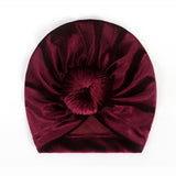New Winter Baby Hat for Girls Big Bow Autumn Turban Baby Cap Photography Props Infant Beanie Baby Girl Hat Accessories 12 Colors