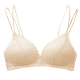 DeRuiLady Seamless Sexy Lace Bras For Women Wireless Push Up Bra Comfortable Soft Undearwear Bralette Ladies Sexy Lingerie