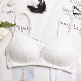 DeRuiLady Seamless Sexy Lace Bras For Women Wireless Push Up Bra Comfortable Soft Undearwear Bralette Ladies Sexy Lingerie