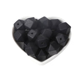 Joepada 14mm Hexagon Silicone Beads 30Pcs/lot For DIY Baby Pacifier Chain BPA Free Teething Baby Teether Baby Accessories