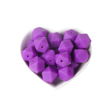Joepada 14mm Hexagon Silicone Beads 30Pcs/lot For DIY Baby Pacifier Chain BPA Free Teething Baby Teether Baby Accessories