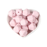 Joepada 14mm Hexagon Silicone Beads 30Pcs/lot For DIY Baby Pacifier Chain BPA Free Teething Baby Teether Baby Accessories