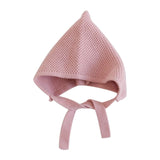 Kid Hat Winter Cap For Boys Girls Kids Solid Print Hats Child Cute Knitting Wool Children Caps Knit Fashion 8 Colors 3-8 Years