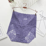 M-3XL Floral Lace Panties Sexy Underwear for Women High Waist Pantys Lingerie Female Seamless Panties Briefs Underpants Hot Sale