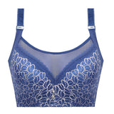Sexy Lace Women for Bras Push Up Underwire Thin Cup Bralette Underwear Plus Size