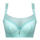 Sexy Lace Women for Bras Push Up Underwire Thin Cup Bralette Underwear Plus Size