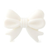 Keep&grow 10Pcs Bowknot Silicon Beads BPA Free Bow Tie Baby Teething Bead For DIY Jewelry Making Chewable Baby Teething Gift