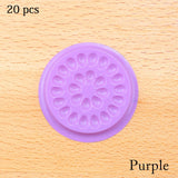 Wholesale Glue Gasket Eyelash glue holder Adhesive Pallet Eyelash Extension glue pads stand on eyelash plastic makeup tools