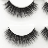 SHIDISHANGPIN 3 pairs mink eyelashes natural false lashes wispy 3d mink lashes makeup false eyelashes eyelash extension lashes