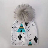 fashion newborn baby children hat cap for girls pompom baby born care infant toddler hats bonnet skullies beanies for kids boys