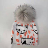 fashion newborn baby children hat cap for girls pompom baby born care infant toddler hats bonnet skullies beanies for kids boys