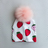 fashion newborn baby children hat cap for girls pompom baby born care infant toddler hats bonnet skullies beanies for kids boys