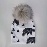 fashion newborn baby children hat cap for girls pompom baby born care infant toddler hats bonnet skullies beanies for kids boys