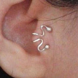 Single Earring Unique New Alloy Branch Tragus Piercing Earring For Women Non Piercing Clip Earring 2019