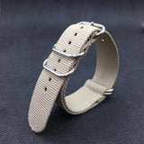 18mm 20mm 22mm 24mm Army Sports Nato Strap Fabric Nylon Watchband Buckle Belt for 007 James Bond Watch Bands Colorful Rainbow