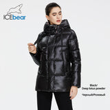 ICEbear 2020 New Winter Jacket High Quality Hooded Coat Women Fashion Jackets Winter Warm Woman Clothing Casual Parkas GWD19502I