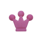 BOBO.BOX 10pcs Crown Silicone Beads Baby Teething Toys Food Grade DIY Necklace Bracelet Pacifier Chain Silicone Teether BPA Free