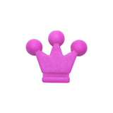 BOBO.BOX 10pcs Crown Silicone Beads Baby Teething Toys Food Grade DIY Necklace Bracelet Pacifier Chain Silicone Teether BPA Free