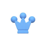 BOBO.BOX 10pcs Crown Silicone Beads Baby Teething Toys Food Grade DIY Necklace Bracelet Pacifier Chain Silicone Teether BPA Free