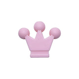 BOBO.BOX 10pcs Crown Silicone Beads Baby Teething Toys Food Grade DIY Necklace Bracelet Pacifier Chain Silicone Teether BPA Free