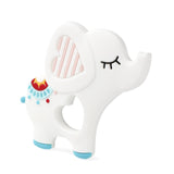 BPA Free Animal Silicone Teethers 1PC Baby Teething Necklace Toy Fox panda elephant Food Grade Silicone Cartoon Nursing Tiny Rod