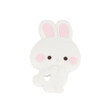 BPA Free Animal Silicone Teethers 1PC Baby Teething Necklace Toy Fox panda elephant Food Grade Silicone Cartoon Nursing Tiny Rod