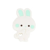 BPA Free Animal Silicone Teethers 1PC Baby Teething Necklace Toy Fox panda elephant Food Grade Silicone Cartoon Nursing Tiny Rod