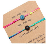 3-4pcs/set Fashion Multilayer Crystal Stone Beads Tassel Charms Bracelets & Bangles Pulseras Mujer Boho Bracelet for Women Gift