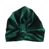 New Velvet Baby Hat for Girls Autumn Winter Baby Boy Cap Photography Props Elastic Infant Beanie Turban Hat Baby Accessories