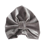 New Velvet Baby Hat for Girls Autumn Winter Baby Boy Cap Photography Props Elastic Infant Beanie Turban Hat Baby Accessories
