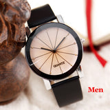 Women Quartz Watches Relogio Masculinos Fashion Dial Time Men Clock Leather Dress Round Case Hour Lovers Watch Bayan Kol Saat
