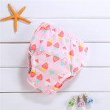 Baby Infant Toddler Waterproof Training Pants Cotton Changing Nappy Cloth Diaper Panties Reusable Washable 4 Layers Crotch