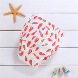 Baby Infant Toddler Waterproof Training Pants Cotton Changing Nappy Cloth Diaper Panties Reusable Washable 4 Layers Crotch