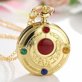Tree of Life Pocket Watch Chains Necklace Hollow Quartz Pocket Watches Steampunk Watch Clock Men Women Gifts reloj de bolsillo