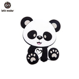Let'S Make 1Pc Silicone Baby Teether Toddler Toys Diy Stroller Accessories For Pacifier Chain Owl Food Grade Toys Baby Teether