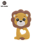 Let'S Make 1Pc Silicone Baby Teether Toddler Toys Diy Stroller Accessories For Pacifier Chain Owl Food Grade Toys Baby Teether