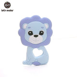 Let'S Make 1Pc Silicone Baby Teether Toddler Toys Diy Stroller Accessories For Pacifier Chain Owl Food Grade Toys Baby Teether