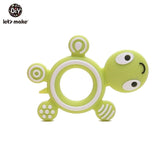 Let'S Make 1Pc Silicone Baby Teether Toddler Toys Diy Stroller Accessories For Pacifier Chain Owl Food Grade Toys Baby Teether
