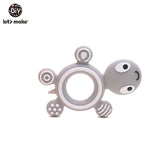 Let'S Make 1Pc Silicone Baby Teether Toddler Toys Diy Stroller Accessories For Pacifier Chain Owl Food Grade Toys Baby Teether