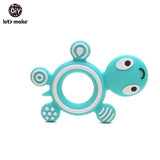 Let'S Make 1Pc Silicone Baby Teether Toddler Toys Diy Stroller Accessories For Pacifier Chain Owl Food Grade Toys Baby Teether
