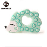 Tiny Rod BPA Free Food Grade Silicone Teethers Cartoon Animals Shape Pacifier Clips DIY Accessories Baby Teething 1pc Let's Make