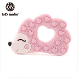 Tiny Rod BPA Free Food Grade Silicone Teethers Cartoon Animals Shape Pacifier Clips DIY Accessories Baby Teething 1pc Let's Make