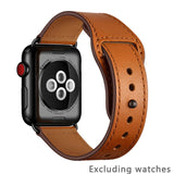 Strap for apple watch band 38MM 42MM 40MM 44MM Genuine leather watchband For iwatch 3/2/1 For Apple Watch 4/5 Watch Accessories