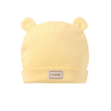 Cute Kids Hat Cap with Bibs Candy Solid Colors Boys Girls Baby Beanies Hats Cotton Born Baby Hat Bibs Toddler Infant Caps