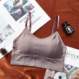Women Sports Bra Sexy Brathable Sports Top yoga bra Push Up Female Gym Fitness Sports Underwear Female Seamless bra