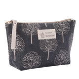 UOSC Printing Makeup Bags With Multicolor Pattern Cute Cosmetics Pouchs For Travel Ladies Organizer Pouch Women Cosmetic Bag
