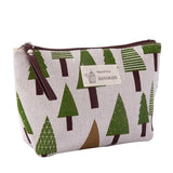 UOSC Printing Makeup Bags With Multicolor Pattern Cute Cosmetics Pouchs For Travel Ladies Organizer Pouch Women Cosmetic Bag